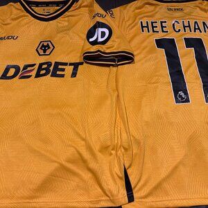 Wolverhampton WOLVES HWANG HEE CHAN JERSEY Men's Sz M,L,XL,2XL NWT by SUDU